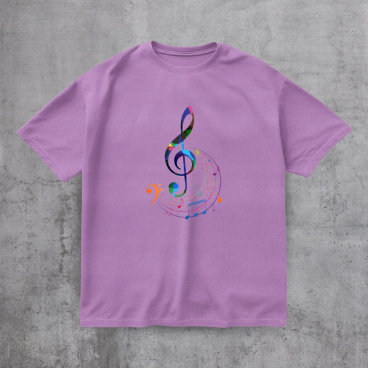 Music Clef Note Tee