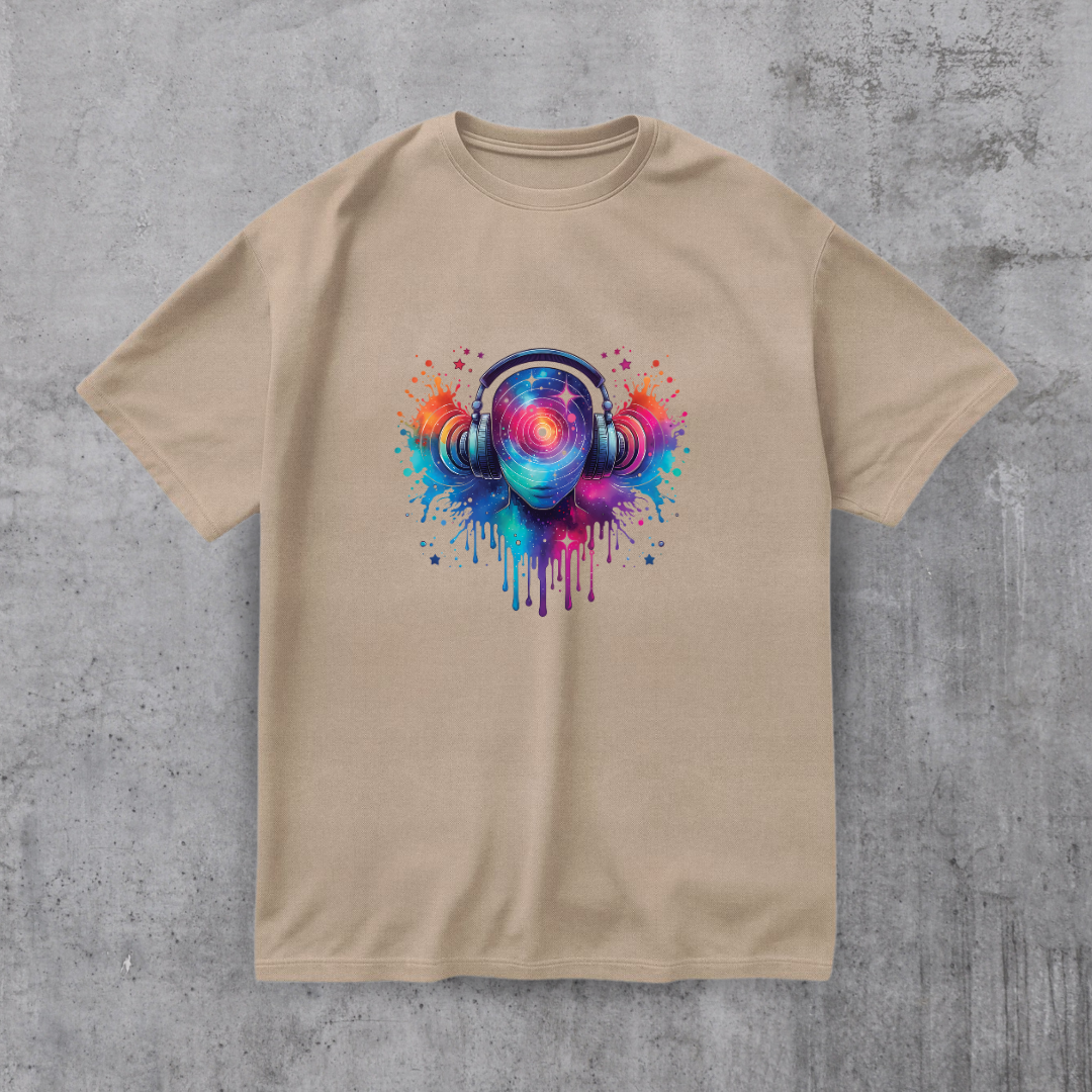Cosmic DJ Music Tee