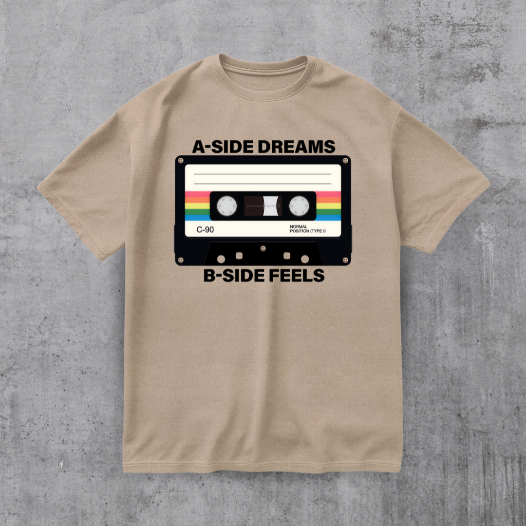 Retro 90s Music Cassette Tee