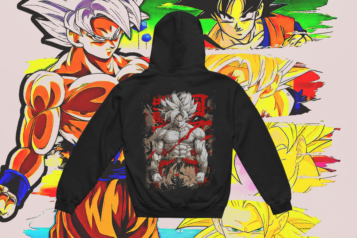 GOKU Ultra Instinct Black Hoodie