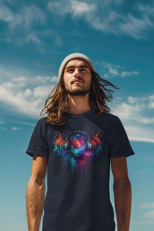 Cosmic DJ Music Tee