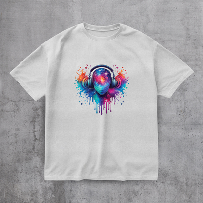 Cosmic DJ Music Tee