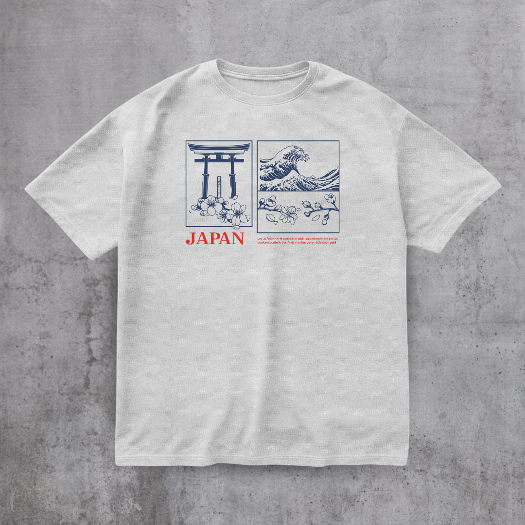 Japan arc Tee
