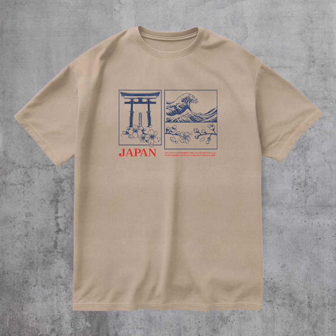Japan arc Tee