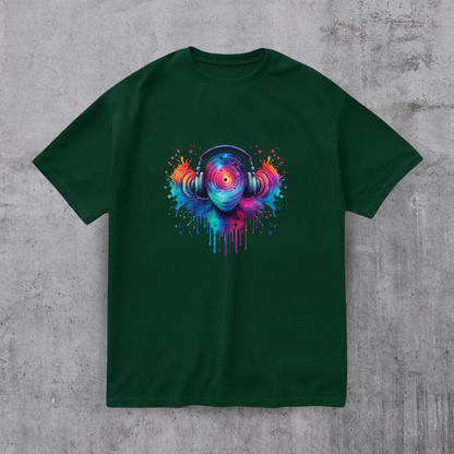 Cosmic DJ Music Tee