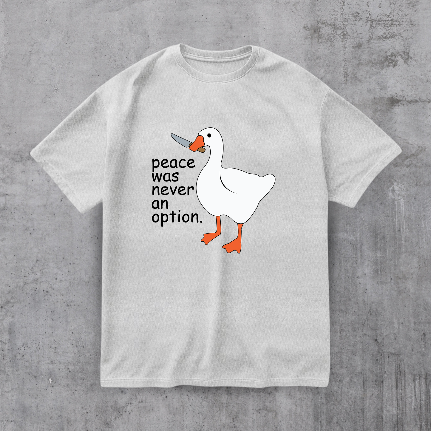 Peace Was Never An Option Tee