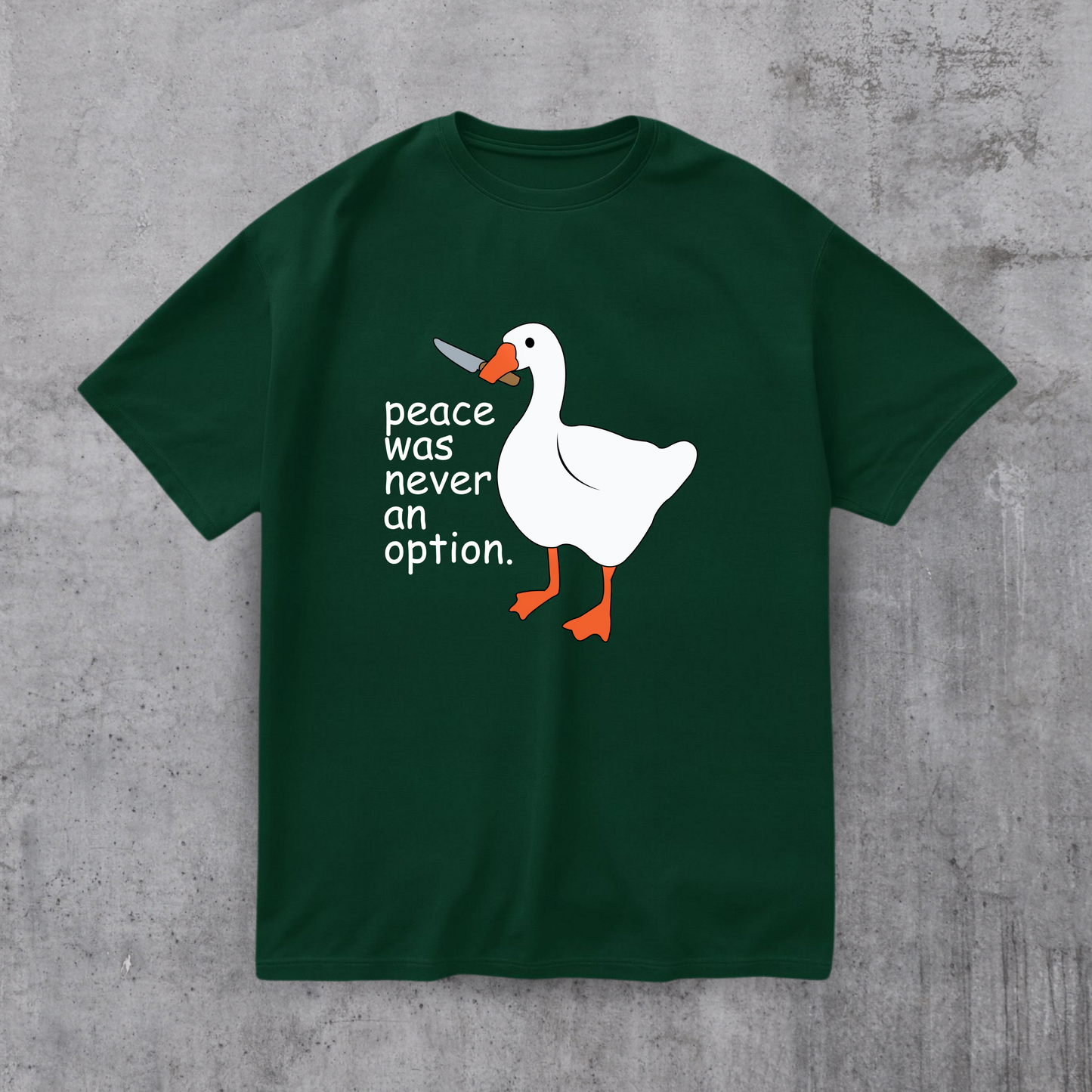 Peace Was Never An Option Tee