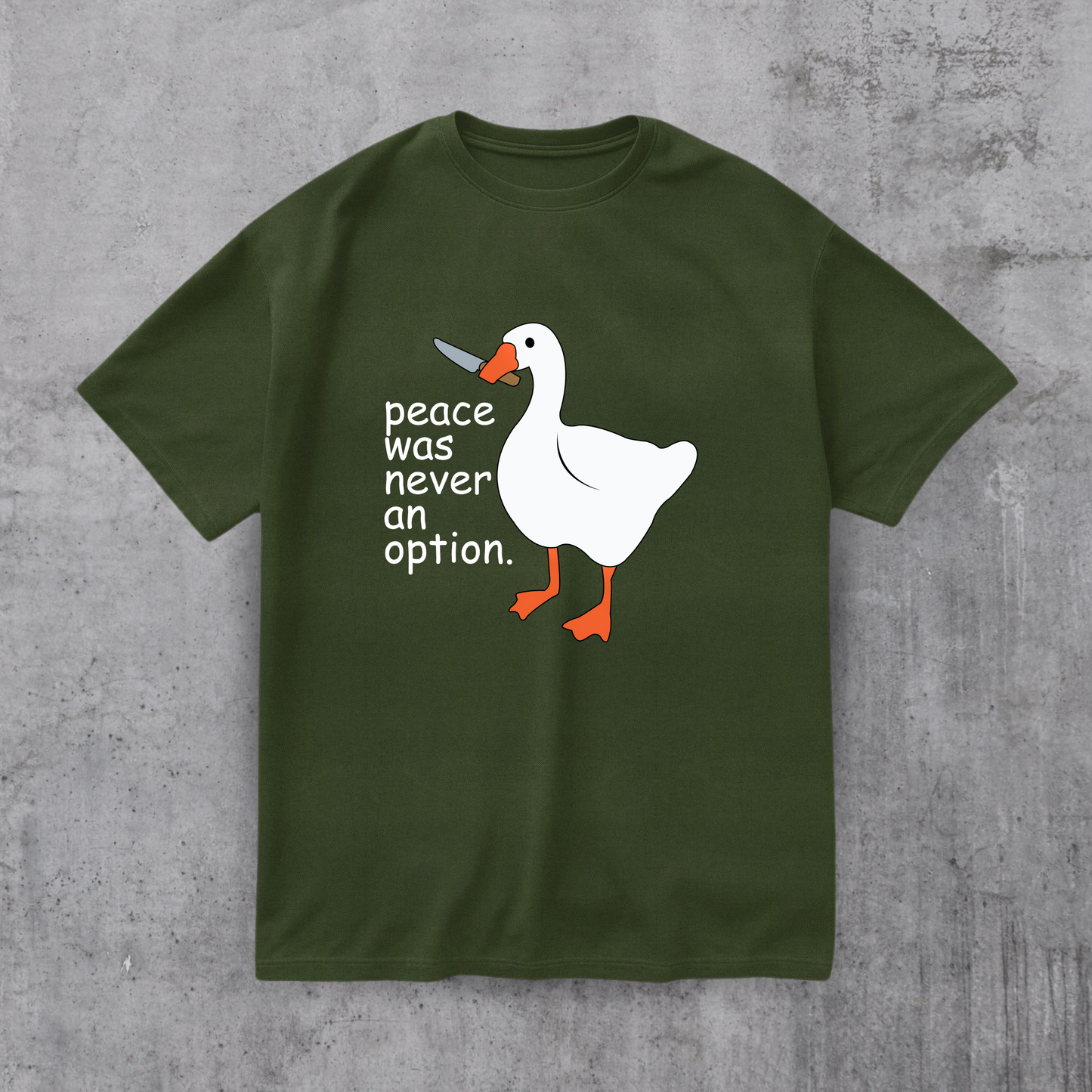 Peace Was Never An Option Tee