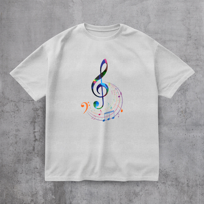 Music Clef Note Tee