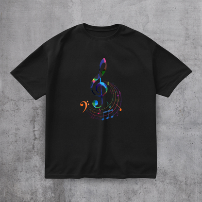 Music Clef Note Tee