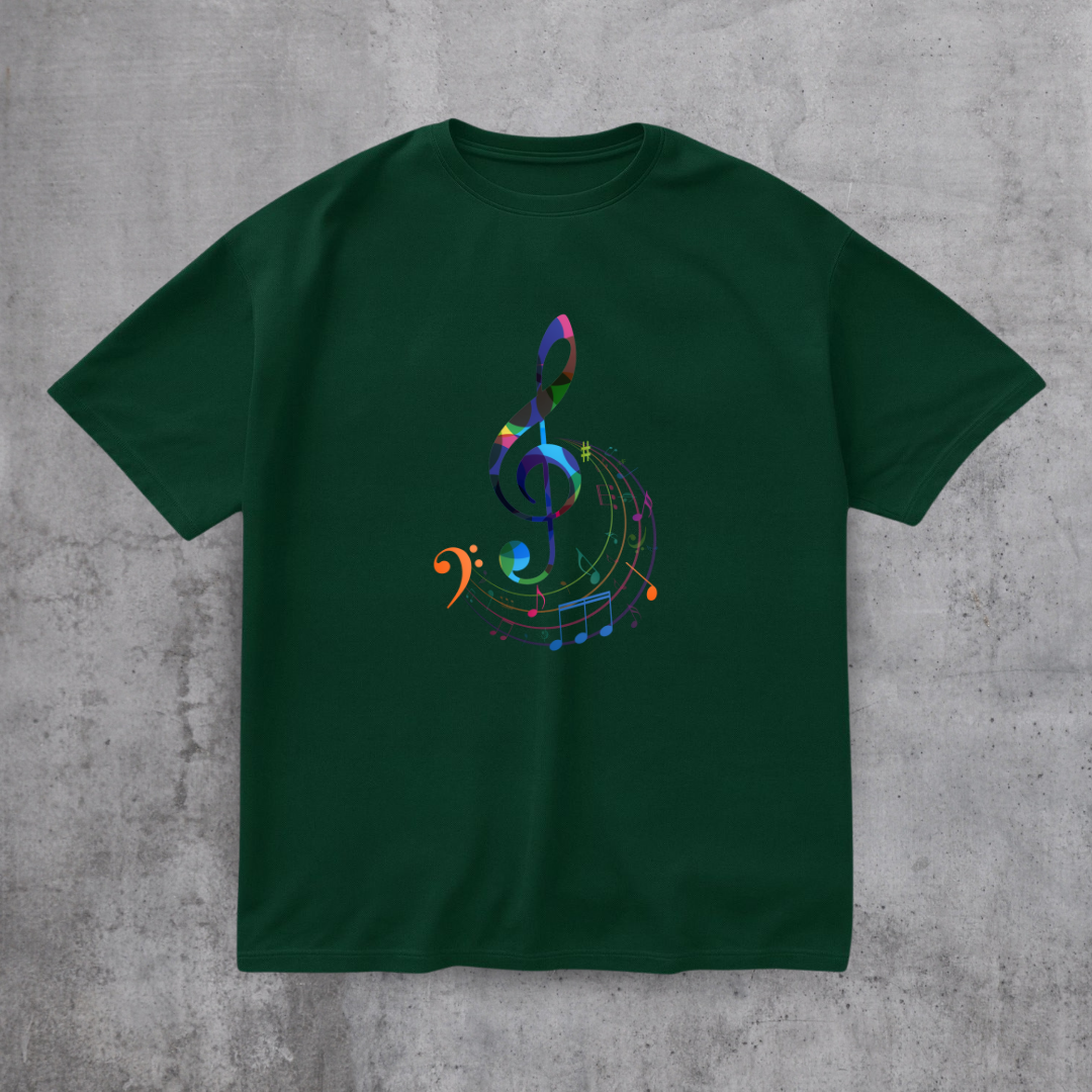 Music Clef Note Tee