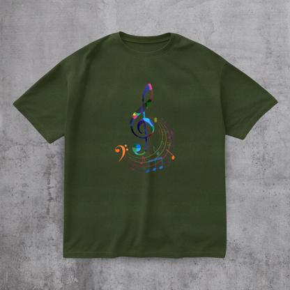 Music Clef Note Tee