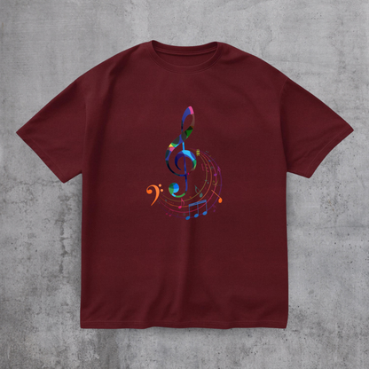 Music Clef Note Tee