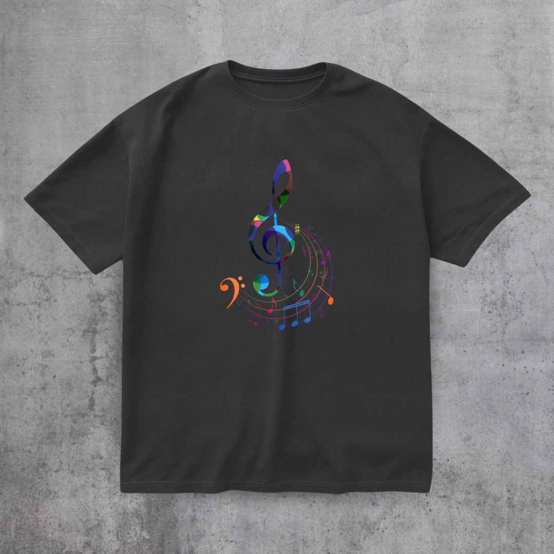 Music Clef Note Tee