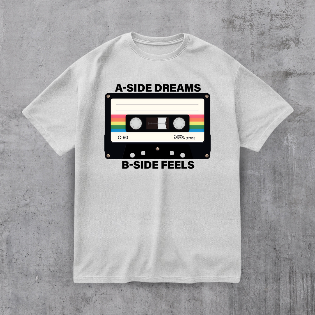 Retro 90s Music Cassette Tee