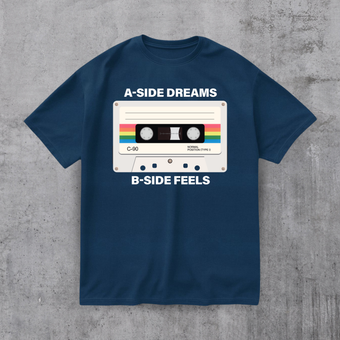 Retro 90s Music Cassette Tee
