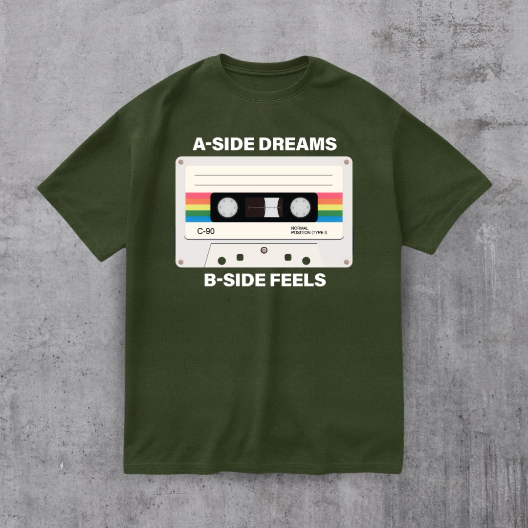 Retro 90s Music Cassette Tee