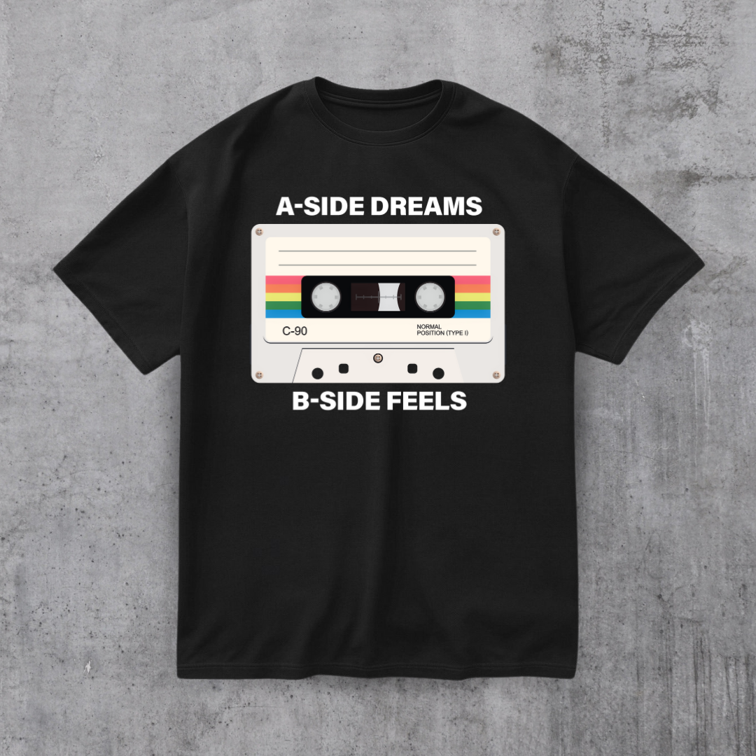 Retro 90s Music Cassette Tee