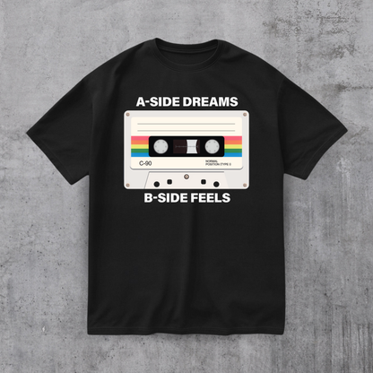 Retro 90s Music Cassette Tee