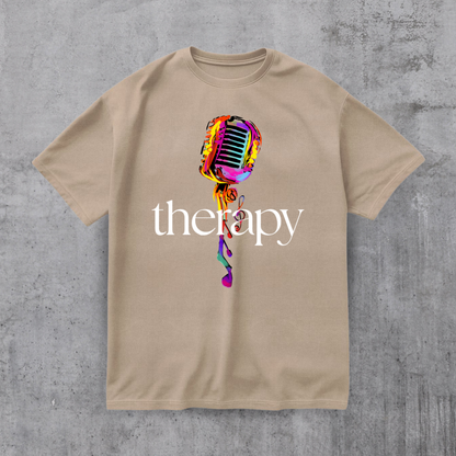 Music is the Best Therapy Tee
