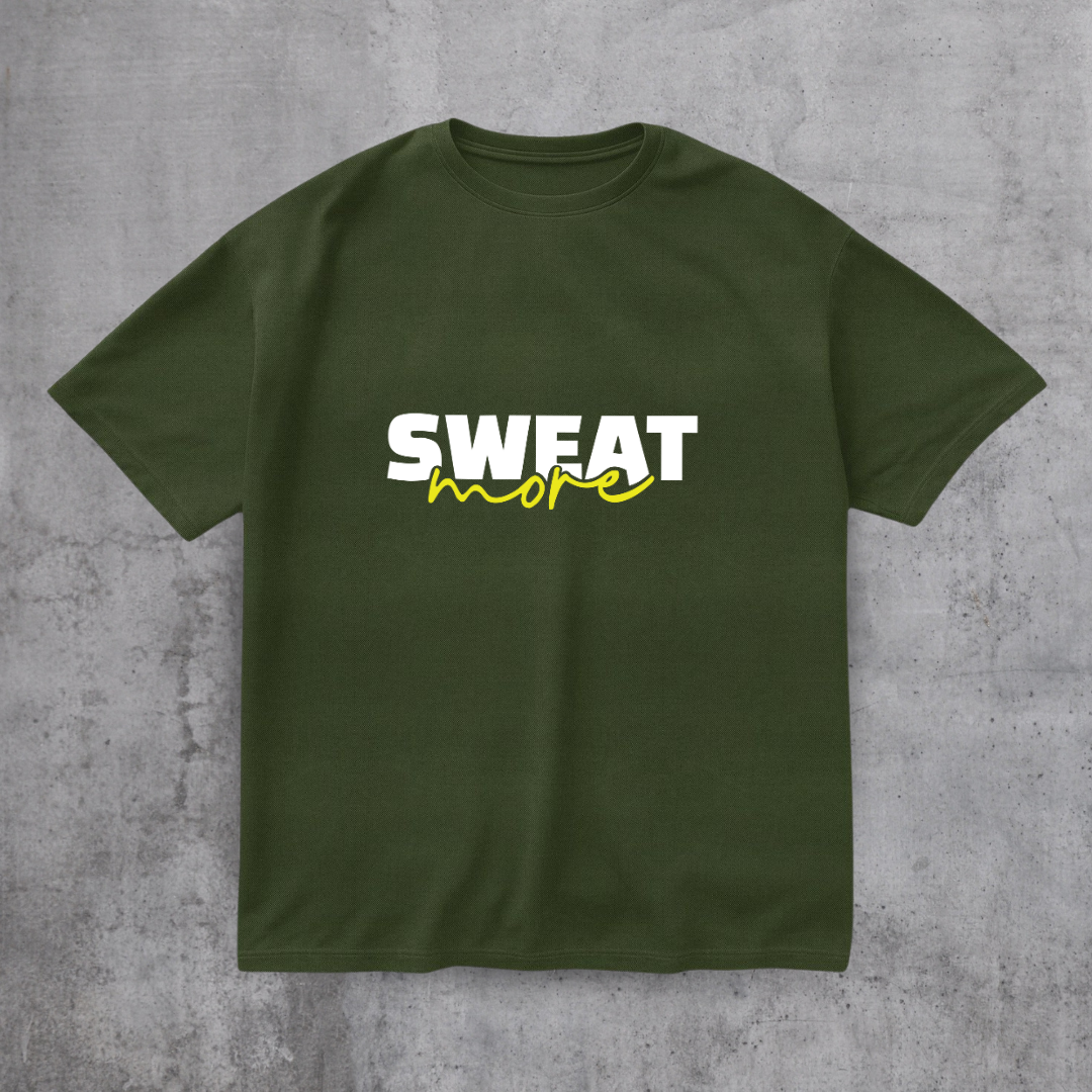 Sweat More Gym Tee