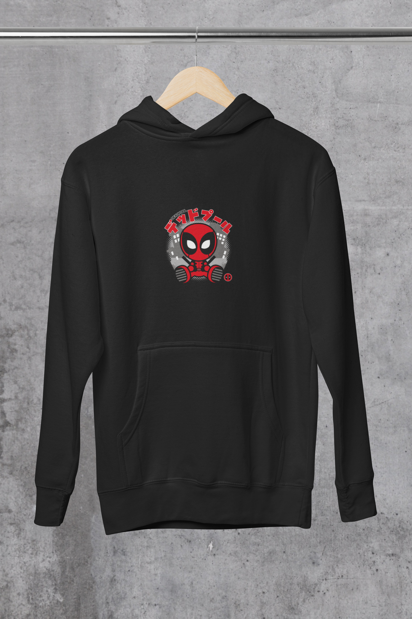 Marvel Deadpool Hoodie Black