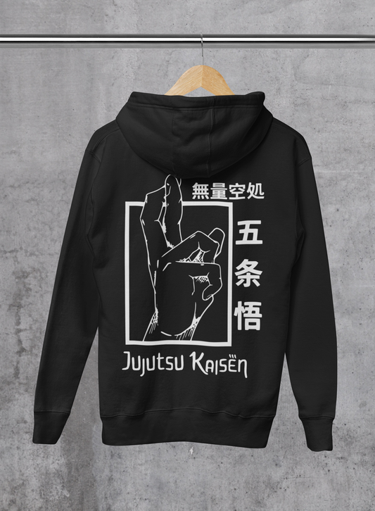 GOJO SATORU BLACK HOODIE