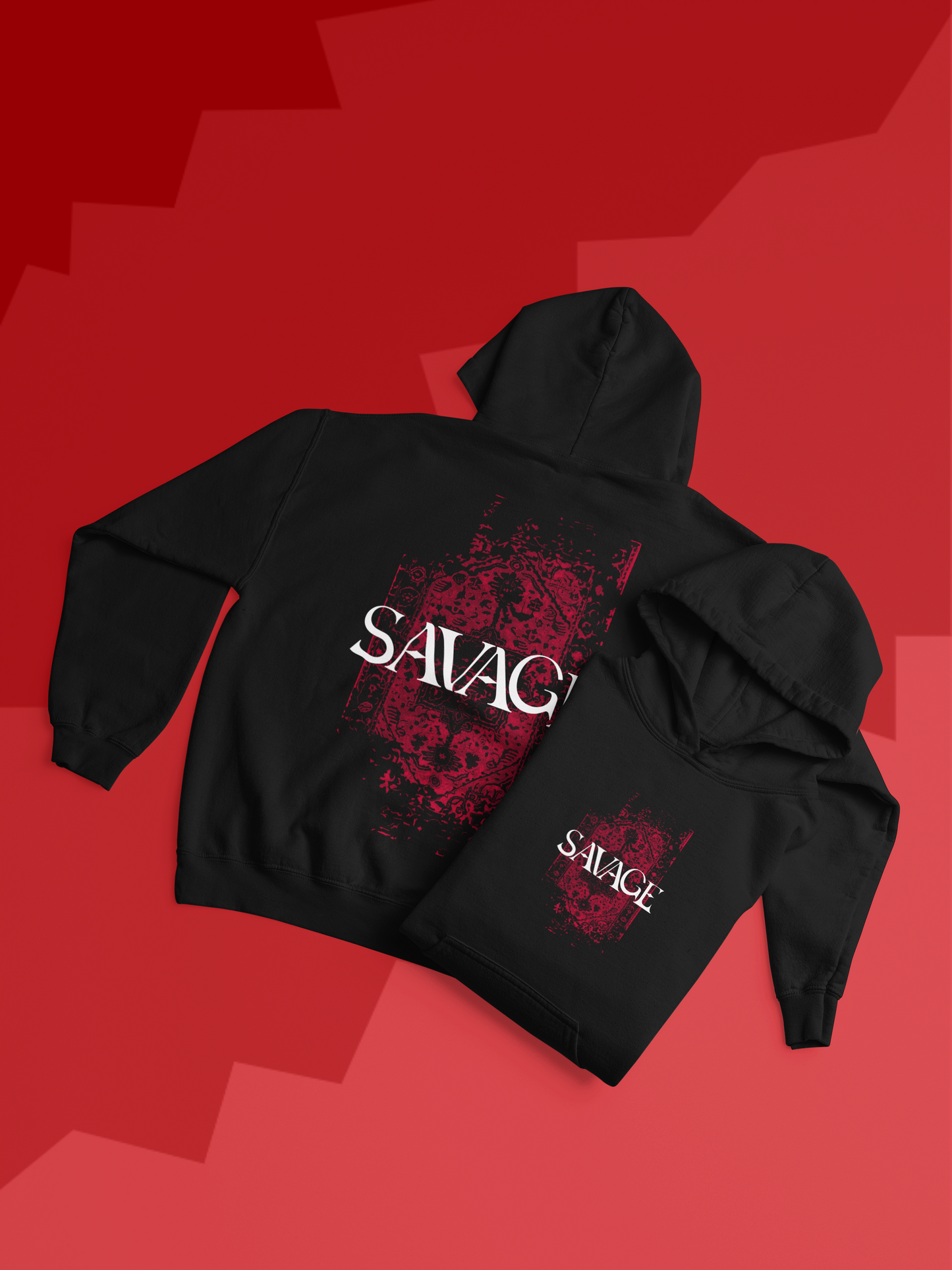 Savage Black Hoodie
