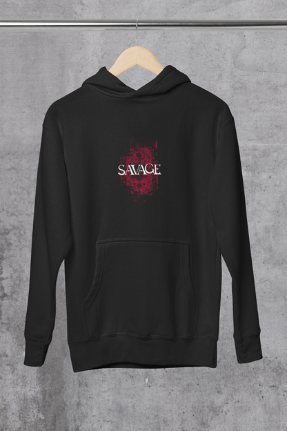 Savage Black Hoodie