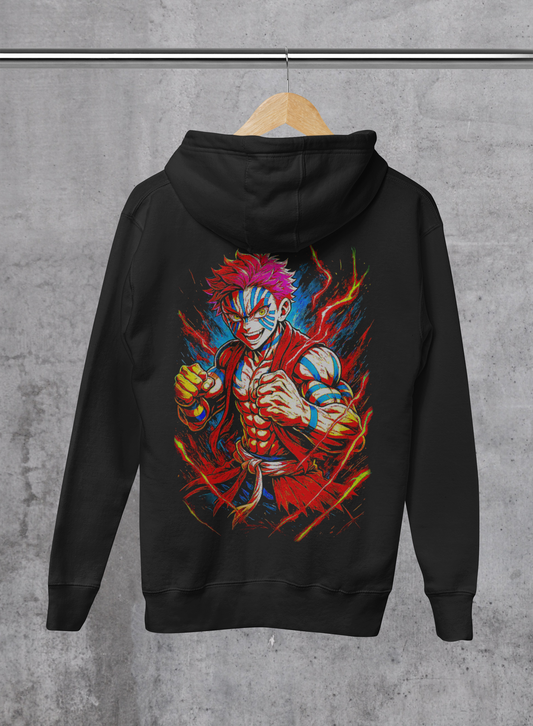 Akaza Upper Moon 3 Black Hoodie